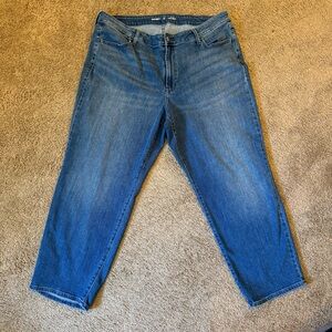 Old Navy High Rise Wow Loose Jeans 20S Medium Wash Size 20 Short